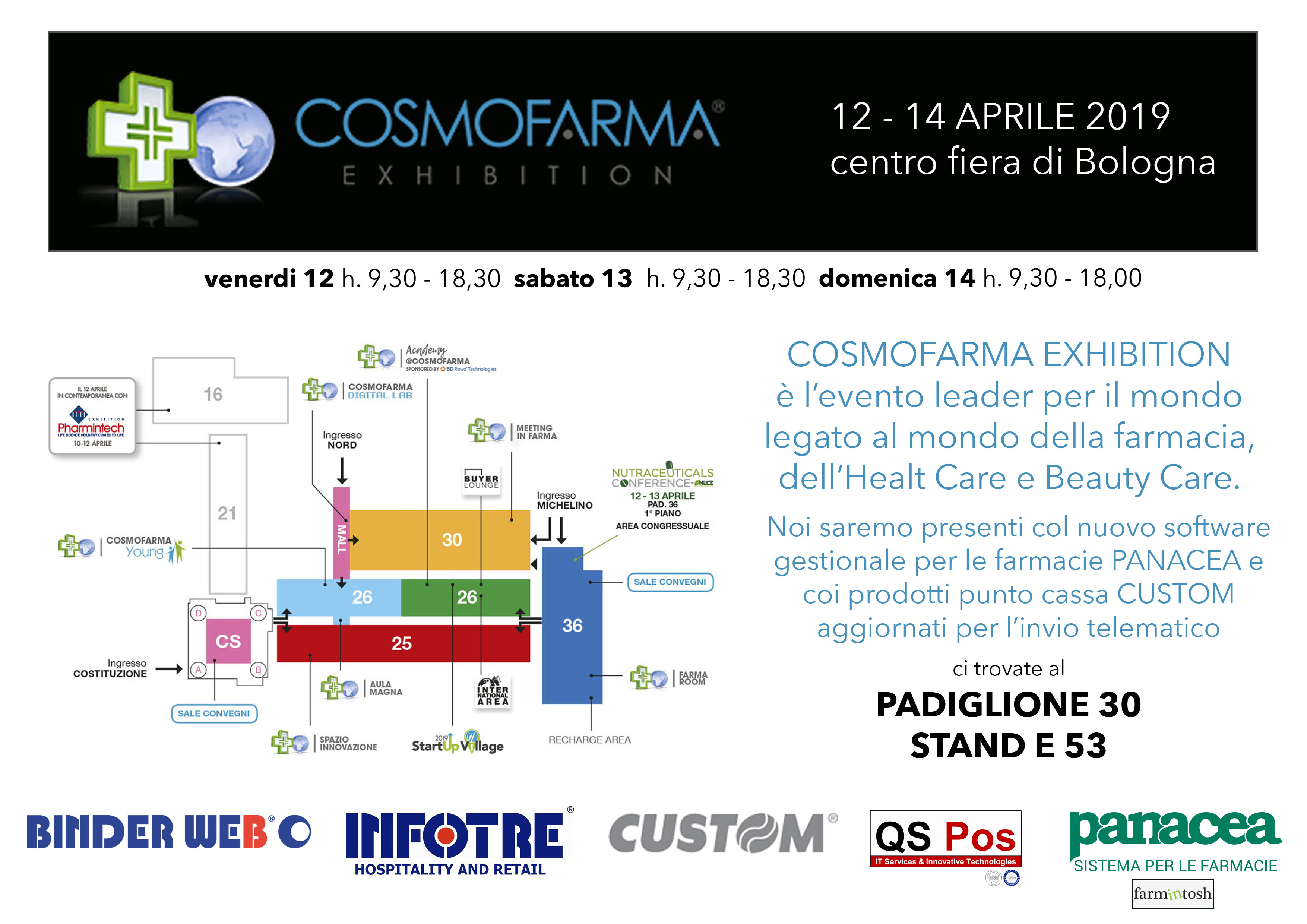 fiera COSMOFARMA EXHIBITION 2019
