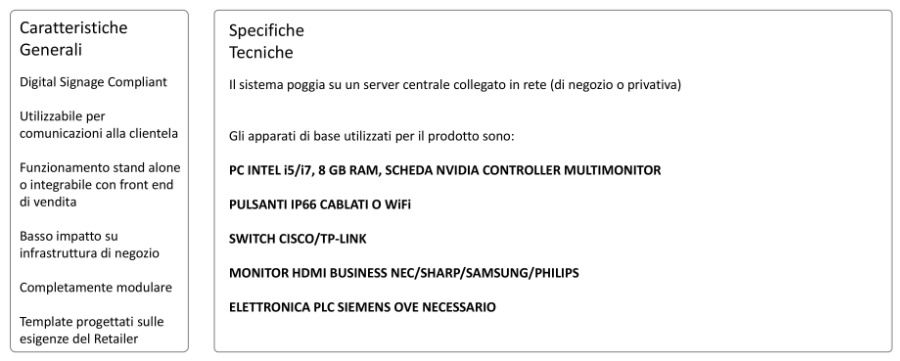 binderweb eliminacode specifiche tecniche